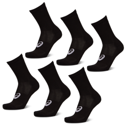 Unisex Socken - Asics 6 Pack Crew Sock - Performance Black-Performance Black