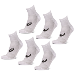 Unisex Socken - Asics 6 Pack Quarter Sock - Brilliant White-Brilliant White
