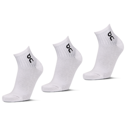 Unisex Socks - On Logo Sock Ankle - White-White