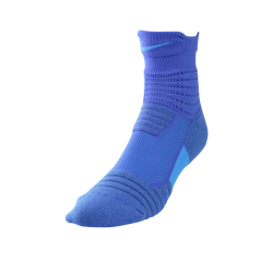 Unisex Socks - Nike Basketball Elite Versatility Quarter - Royal Blue-Photo Blue-Royal Blue