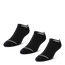 Jordan No Show 3 Pack - Unisex Socks Black-Black-Black