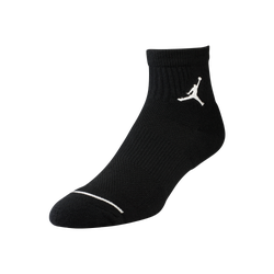 Unisex Socken - Jordan Quarter Socks 3 Pack - Black-Black-White