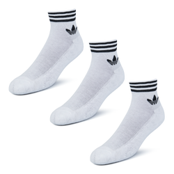 Unisex Socks - adidas Trefoil Ankle 3 Pack - Unisex-Unisex-Black