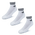 adidas Trefoil Ankle 3 Pack - Unisex Sokken Unisex-Unisex-Black