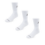 Jordan Kids Ankle No Slip 3 Pack - Unisex Socken White-White-White