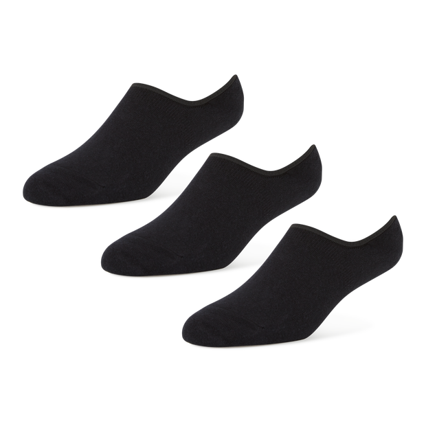 Image of Foot Locker 3 Pack Active Dry Invisible unisex Calze - Nero - Foot Locker035