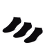 Foot Locker 3 Pack Active Dry No-show - Unisex Socks Black-Black-Black