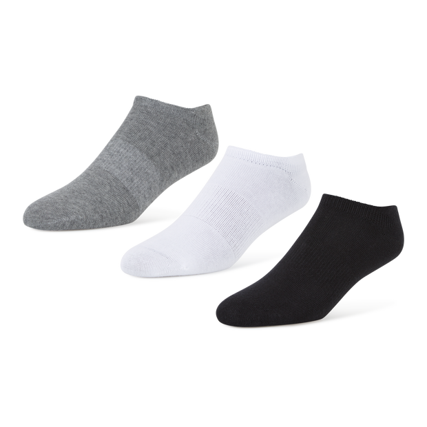 Image of Foot Locker 3 Pack Active Dry No-show unisex Calze - Grigio - Foot Locker035