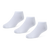 Foot Locker 3 Pack Active Dry Low-cut - Unisex Socks White-White-White | 