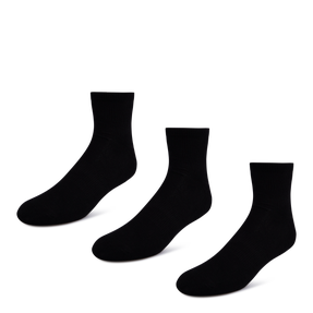 Black-Black-Black- +FL 3PK DRY QTR BLK