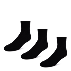 Unisex Socken - Foot Locker 3 Pack Active Dry Quarter - Black-Black-Black