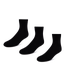Foot Locker 3 Pack Active Dry Quarter - Unisex Socks Black-Black-Black