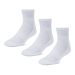 White-White-White- +FL 3PK DRY QTR WHT