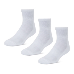 Unisex Socken - Foot Locker 3 Pack Active Dry Quarter - White-White-White