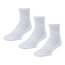 Foot Locker 3 Pack Active Dry Quarter - Unisex Socks White-White-White