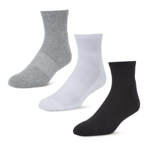 Foot Locker 3 Pack Active Dry Quarter - Image 1 of 2 Enlarged Image