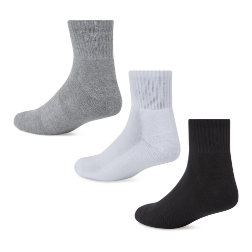 Foot Locker 3 Pack Active Dry Quarter - Image 2 of 2 Enlarged Image