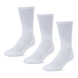 White-White-White - +FL 3PK DRY CREW WHT