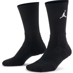 Unisex Socks - Jordan Flight Crew - Black-Black-White