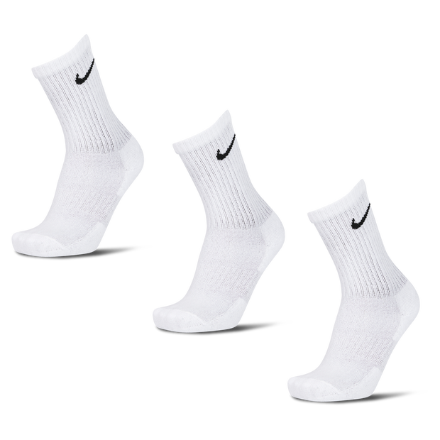 Image of Nike Crew 3 Pack Large unisex Calze - Bianco - Foot Locker035