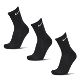 Black-Black - NK 3PK CREW M BLK