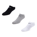 White-Black- NK 3PPK NO SHOW L MIX