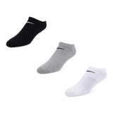 White-Black - NK 3PPK NO SHOW L MIX