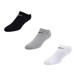 Unisex Socks - Nike 3 Pack No Show - White-Black