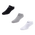 Nike 3 Pack No Show - Unisex Socks White-Black