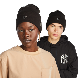 Unisex Winter Mützen - New Era Badge - Black-Black