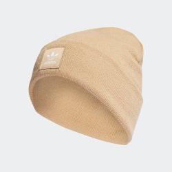 Unisex Kappen - adidas Adicolor Cuff Beanie - Beige-Beige