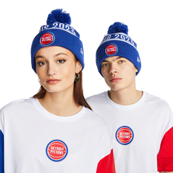 Unisex Winter Mützen - New Era Badge - Blue-Red