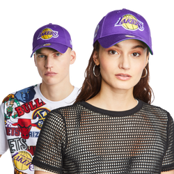 Unisexe Casquettes - New Era 9FORTY NBA Lakers - Purple-Purple