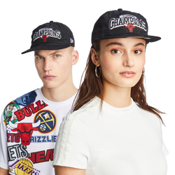 Unisexe Snap Back - New Era NBA Chicago Bulls - Black-Black