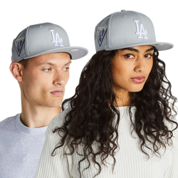 Unisexe Snap Back - New Era 9FIFTY MLB La Dodgers - Grey-Grey