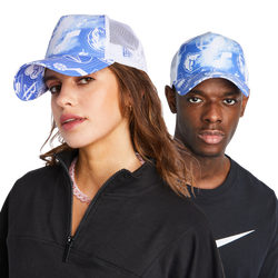 Unisex Trucker - New Era NBA Chicago Bulls - White-White