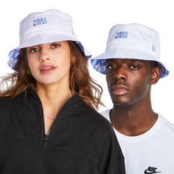 Unisex Kappen - New Era Bucket - White-White