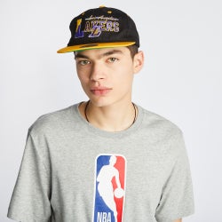 Unisex Snap Back - Mitchell & Ness Nba Lakers - Black-Yellow