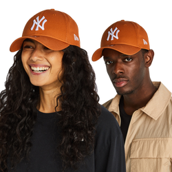Unisexe Casquettes - New Era 9FORTY MLB New York Yankees - Orange-White