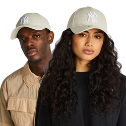 Unisexe Casquettes - New Era 9Forty Mlb New York Yankees - Beige-White
