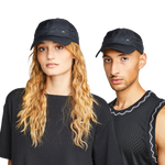 Black-Metalic Silver- METAL SWOOSH