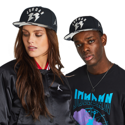 Unisex Snap Back - Jordan Pro - Black-Black