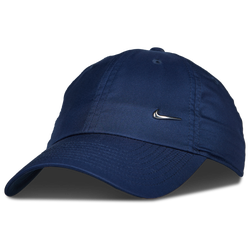 Unisexe Casquettes - Nike Metal Swoosh - Midnight Navy-Metallic Silver