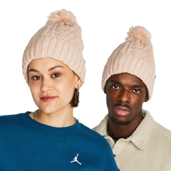 Unisex Knitted Hats & Beanies - Timberland Logo - Pink-Pink