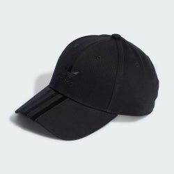 Unisex Caps - adidas Trefoil - Black-Black-White