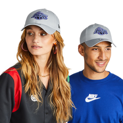 Unisex Kappen - New Era 9FORTY NBA Lakers - Grey-Blue