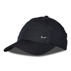 Unisex Caps - Nike Kids Metal Swoosh - Black-Black