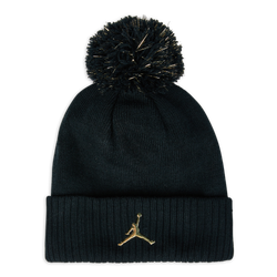 Unisex Knitted Hats & Beanies - Jordan Kids Jumpman - Black-Gold