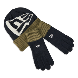 Unisexe Bonnets - New Era Kids League Essential - Black-Brown