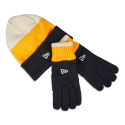 Unisexe Bonnets - New Era Kids League Essential - Navy-Orange